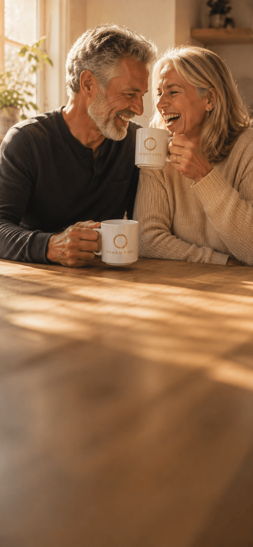 Morning coffee — Human Frēq mug